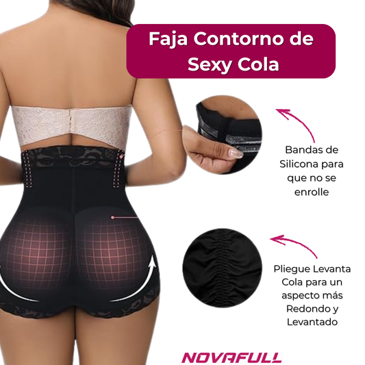 Faja Silueta Perfecta - Short Levanta Cola