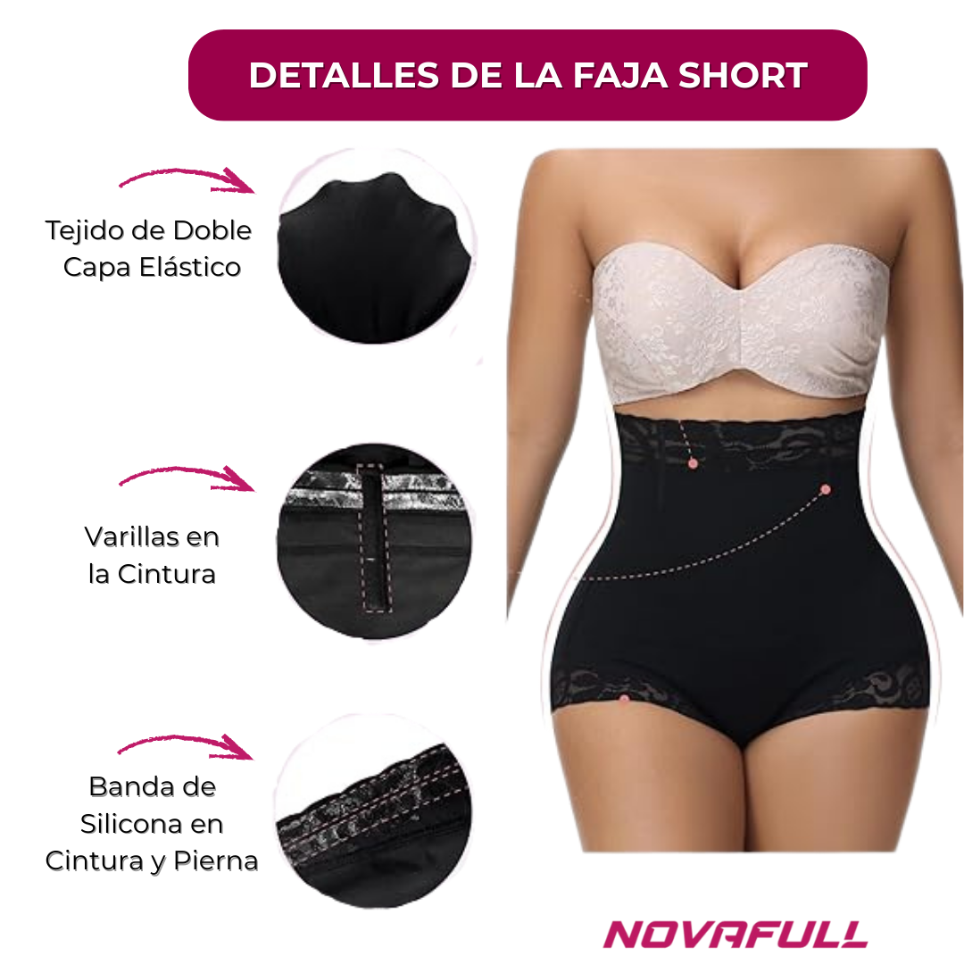 Faja Silueta Perfecta - Short Levanta Cola