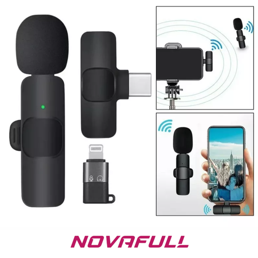 AirMic Pro™  Micrófono Inalámbrico para iOS y Android