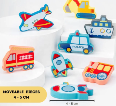 TABLERO APRENDE Y JUEGA MONTESSORI