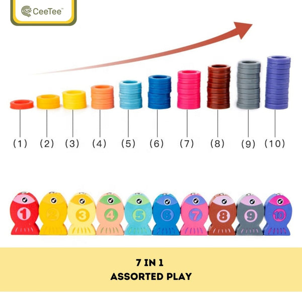 Puzzle Montessori ABC Madera Educativo