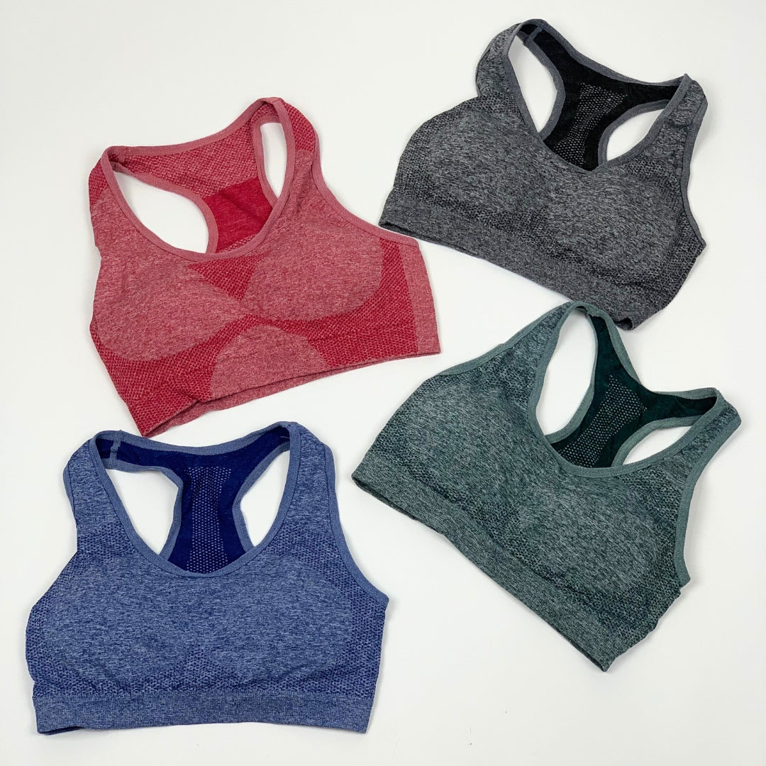 DOS CONJUNTOS DEPORTIVOS: 2 LICRAS PUSH UP + 2 TOPS
